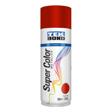 Tinta Spray Tek Bond 350ml/250g - Vermelho Metálico